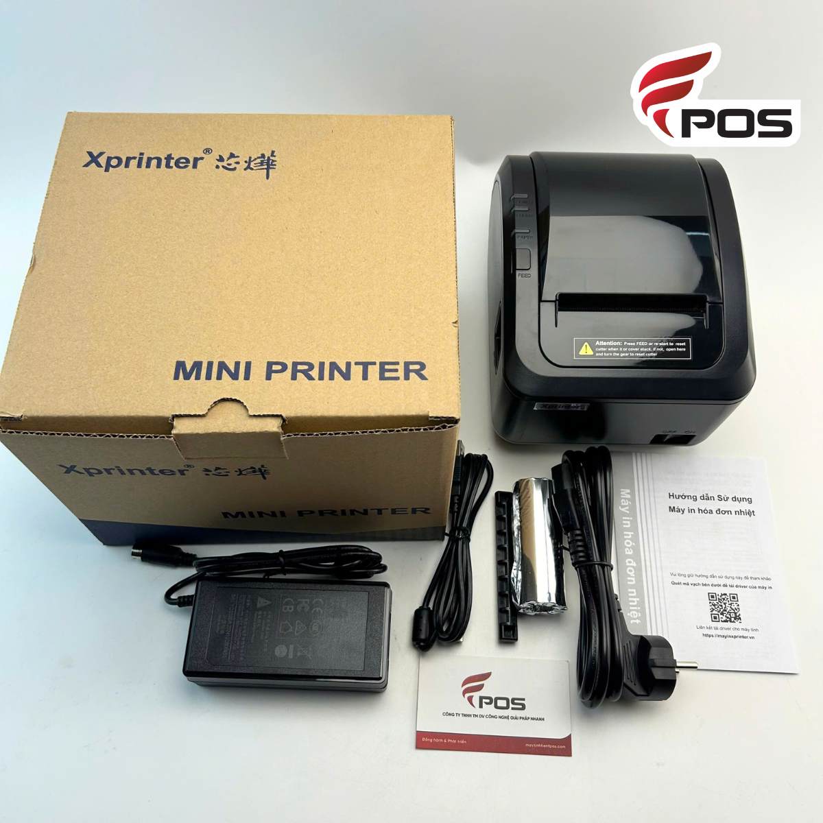 may-in-hoa-don-xprinter-xp-200w Máy in hóa đơn Xprinter XP-200W