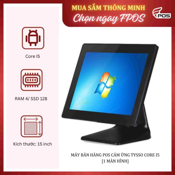Máy bán hàng POS cảm ứng TYSSO Core i5