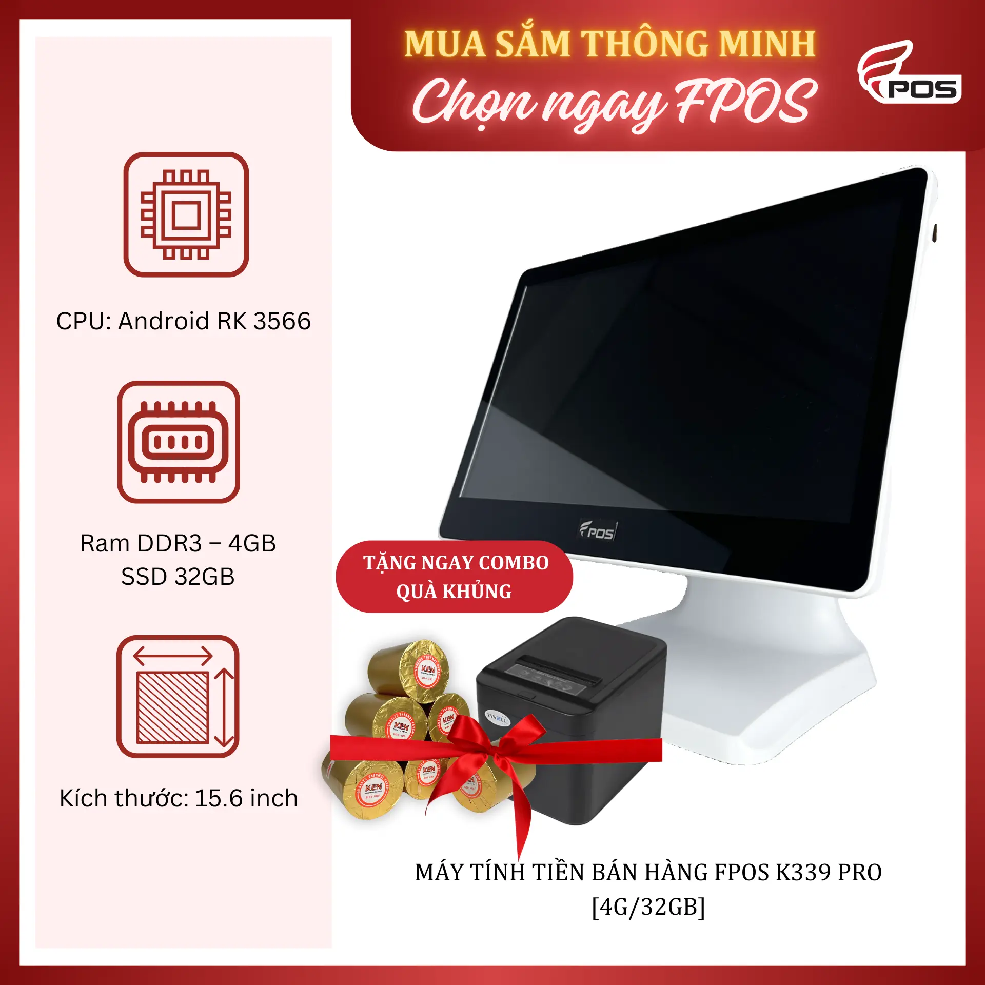 tien-ban-hang-fpos-k339-pro-4g-32gb Máy tính tiền bán hàng FPOS K339 Pro