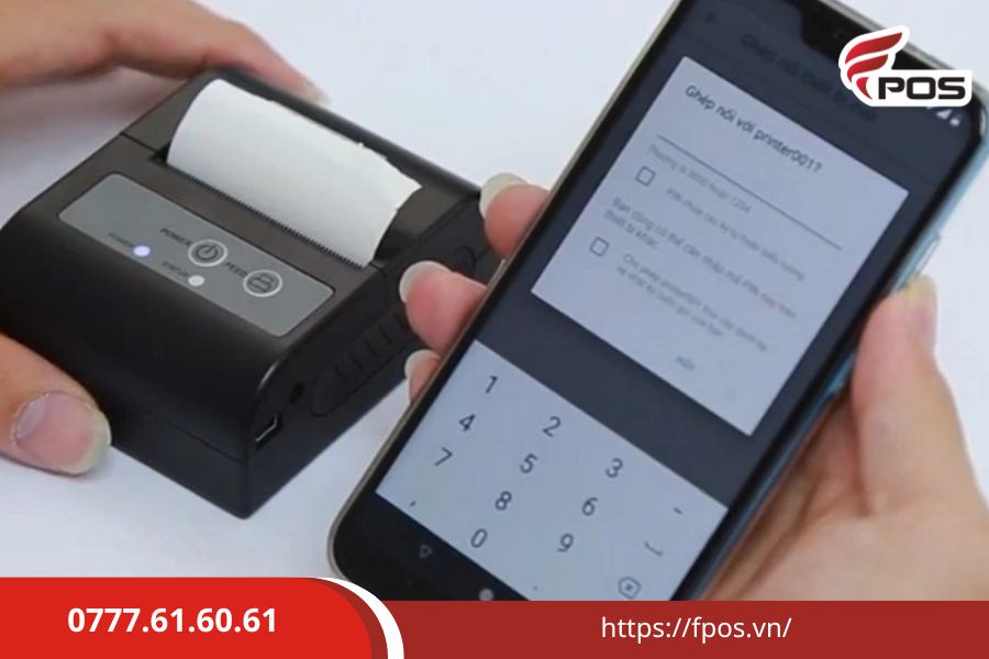 Máy in bill không dây