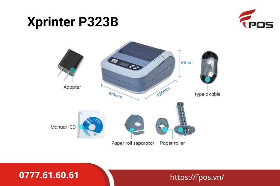 Máy in bill không dây