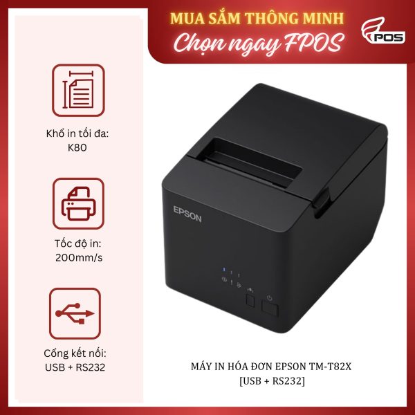 Máy in hóa đơn Epson TM-T82X