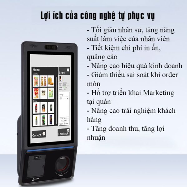POS Bán Hàng Cảm Ứng Zonerich Windows ZQ-HM2000