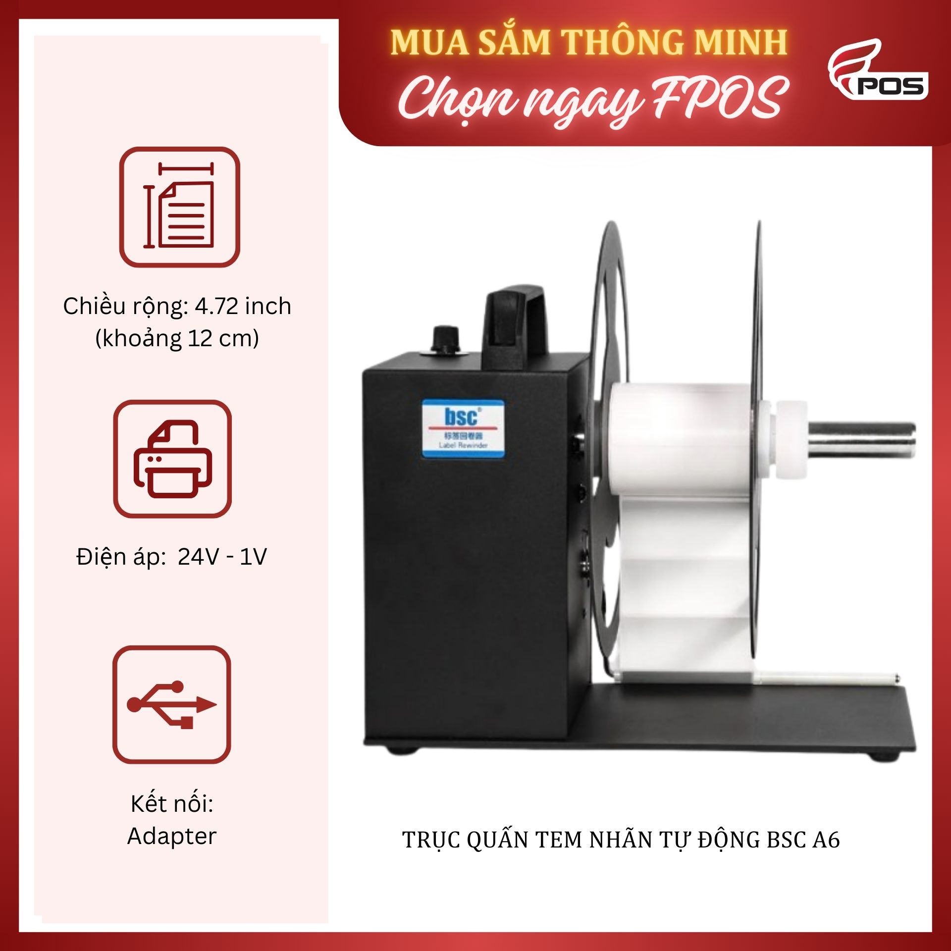 truc-cuon-tem-nhan-tu-dong-bsc-a6 Trục cuốn tem nhãn tự động BSC A6